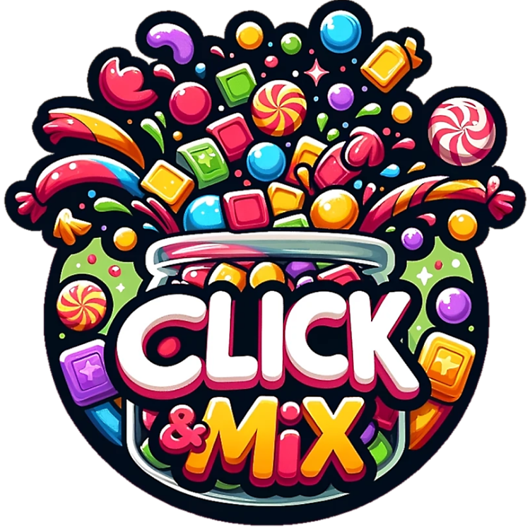 'Click & Mix' project logo.