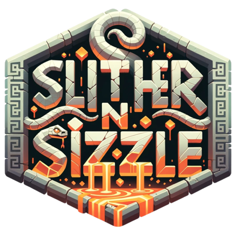 'Slither n' Sizzle' project logo.